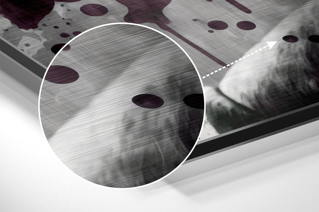 Joker Brushed Aluminum Dibond Wall Art