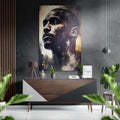 Kobe Bryant Brushed Aluminum Dibond Wall Art