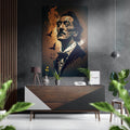 Salvador Dali Brushed Aluminum Dibond Wall Art