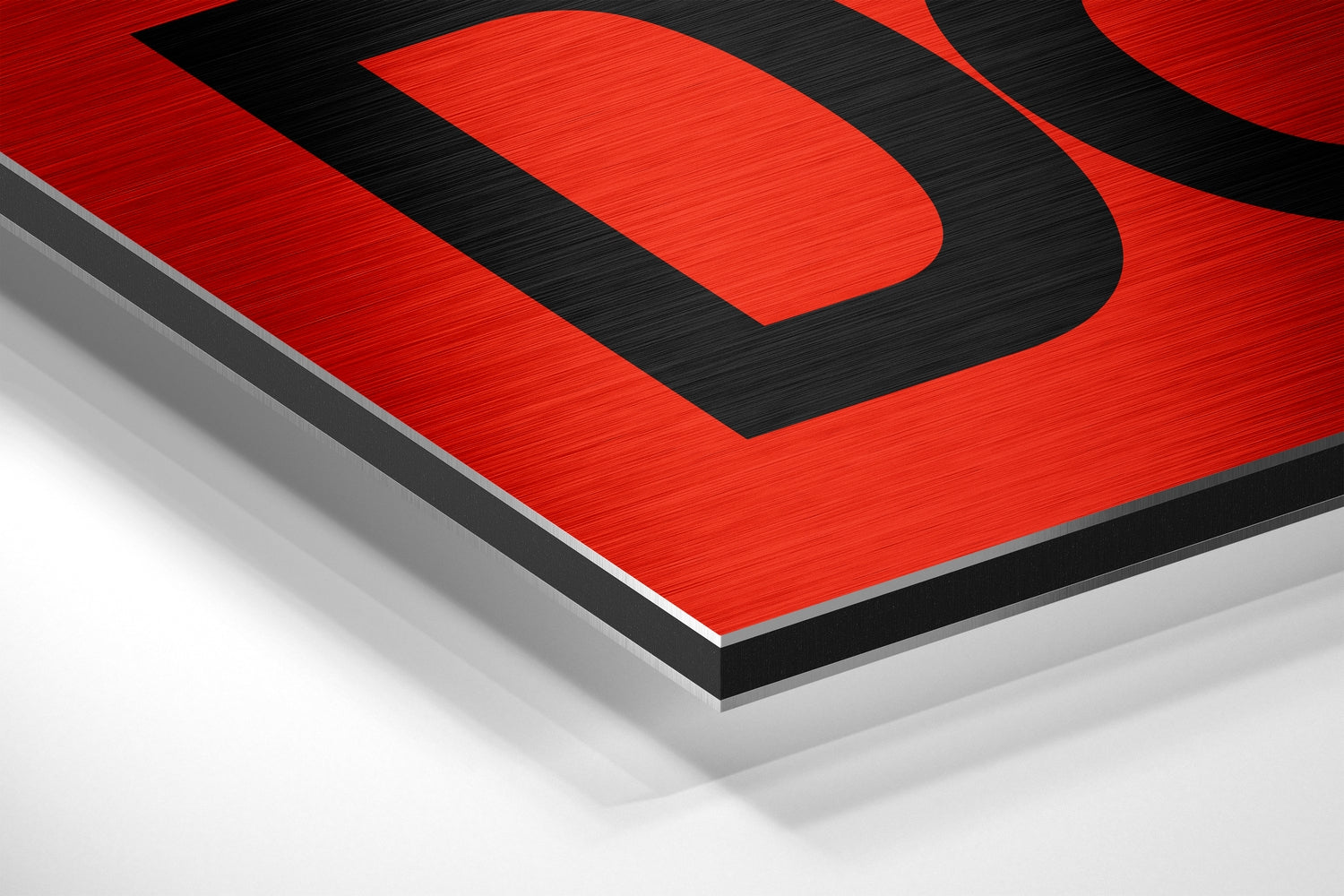 Get Shit Done Brushed Aluminum Dibond Wall Art