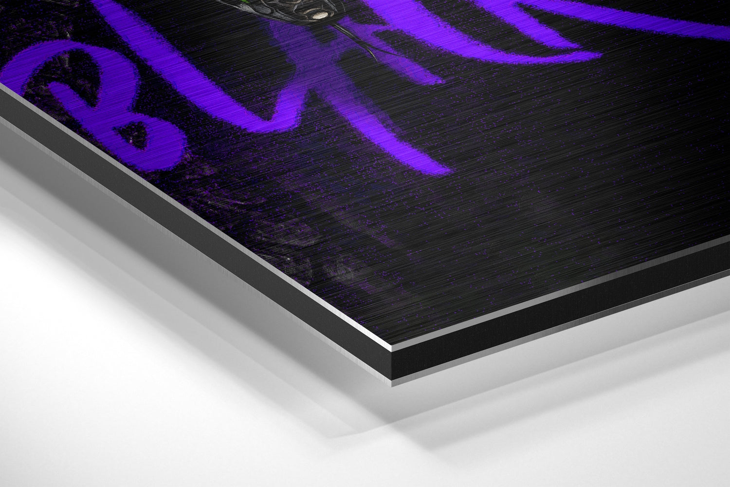 Kobe Bryant Brushed Aluminum Dibond Wall Art