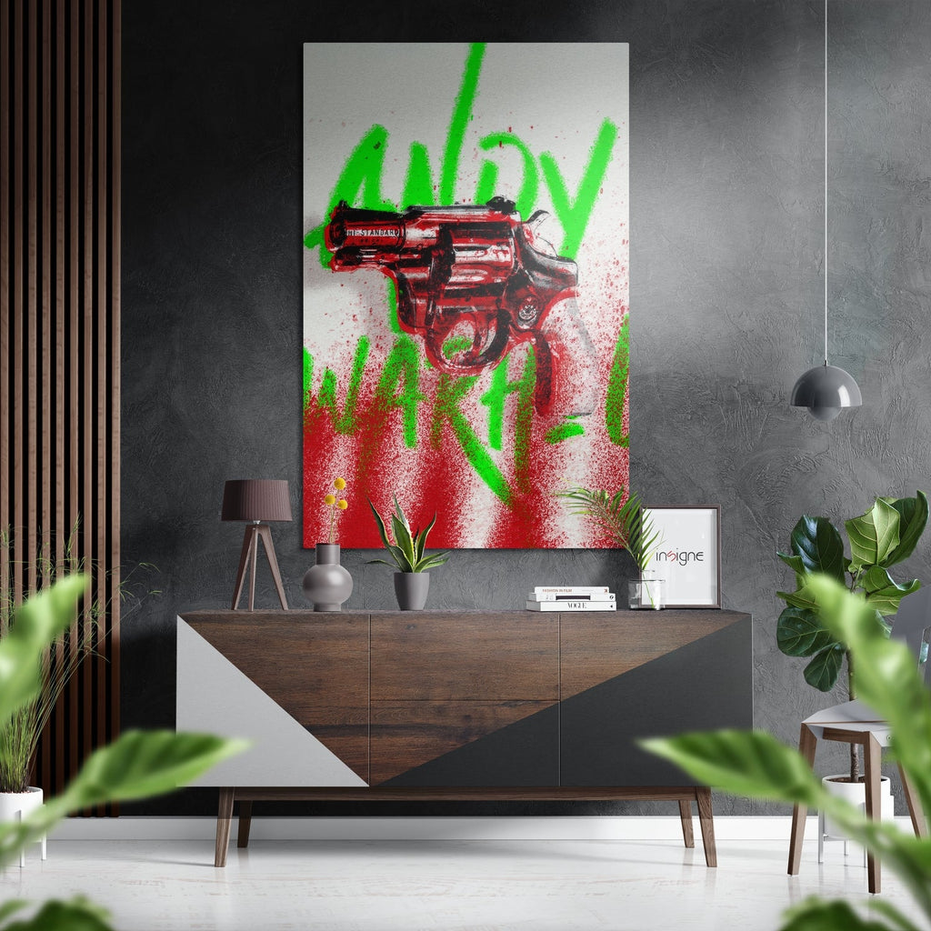 Andy Warhol Brushed Aluminum Dibond Wall Art