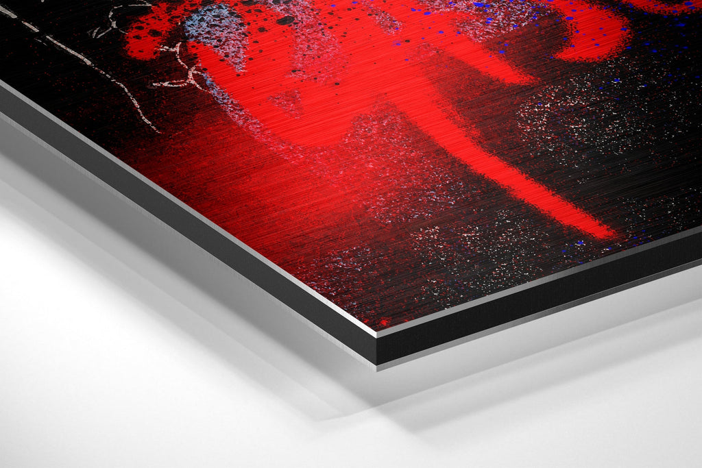 Basquiat Brushed Aluminum Dibond Wall Art