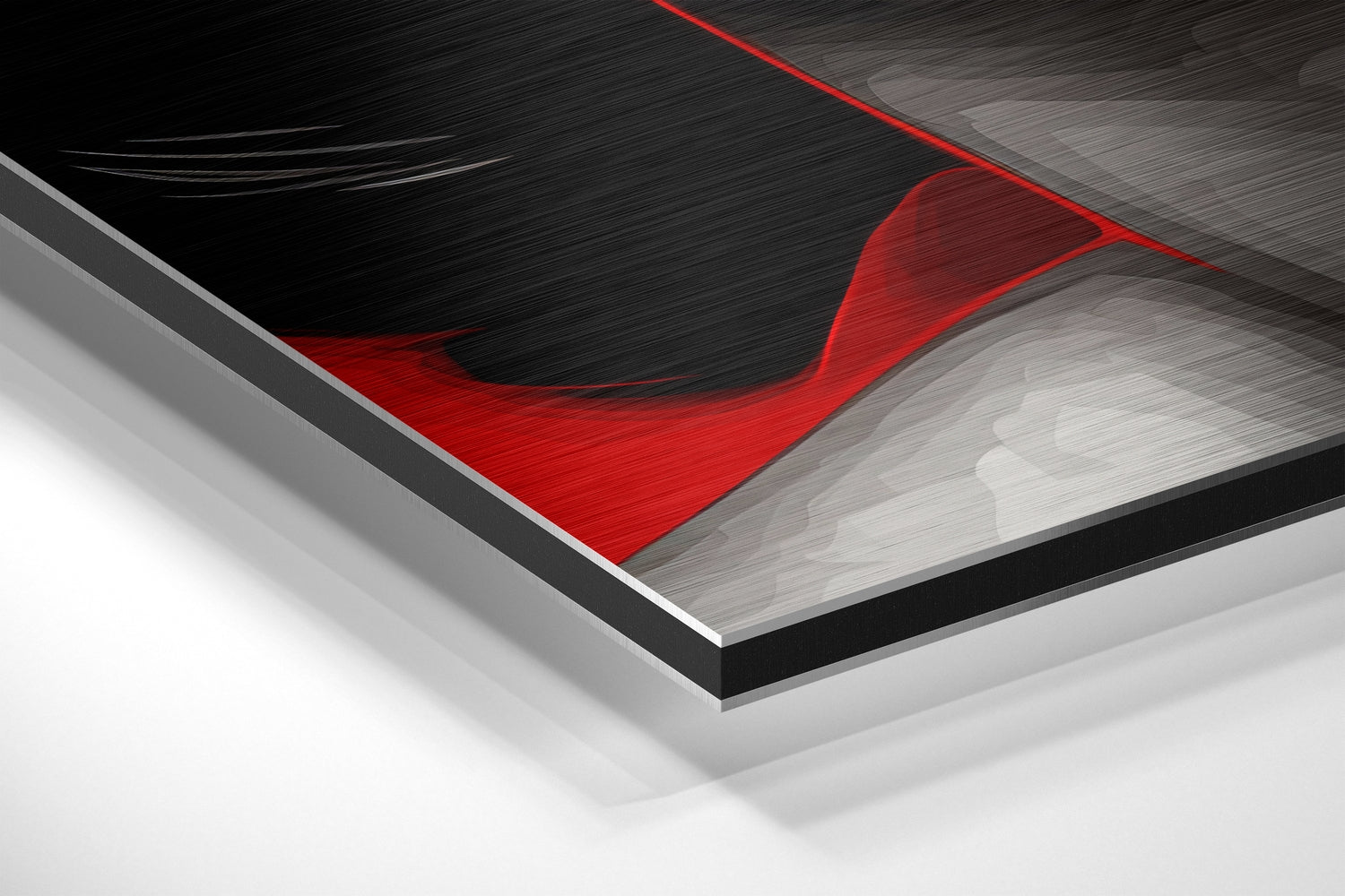 Cuban Brushed Aluminum Dibond Wall Art
