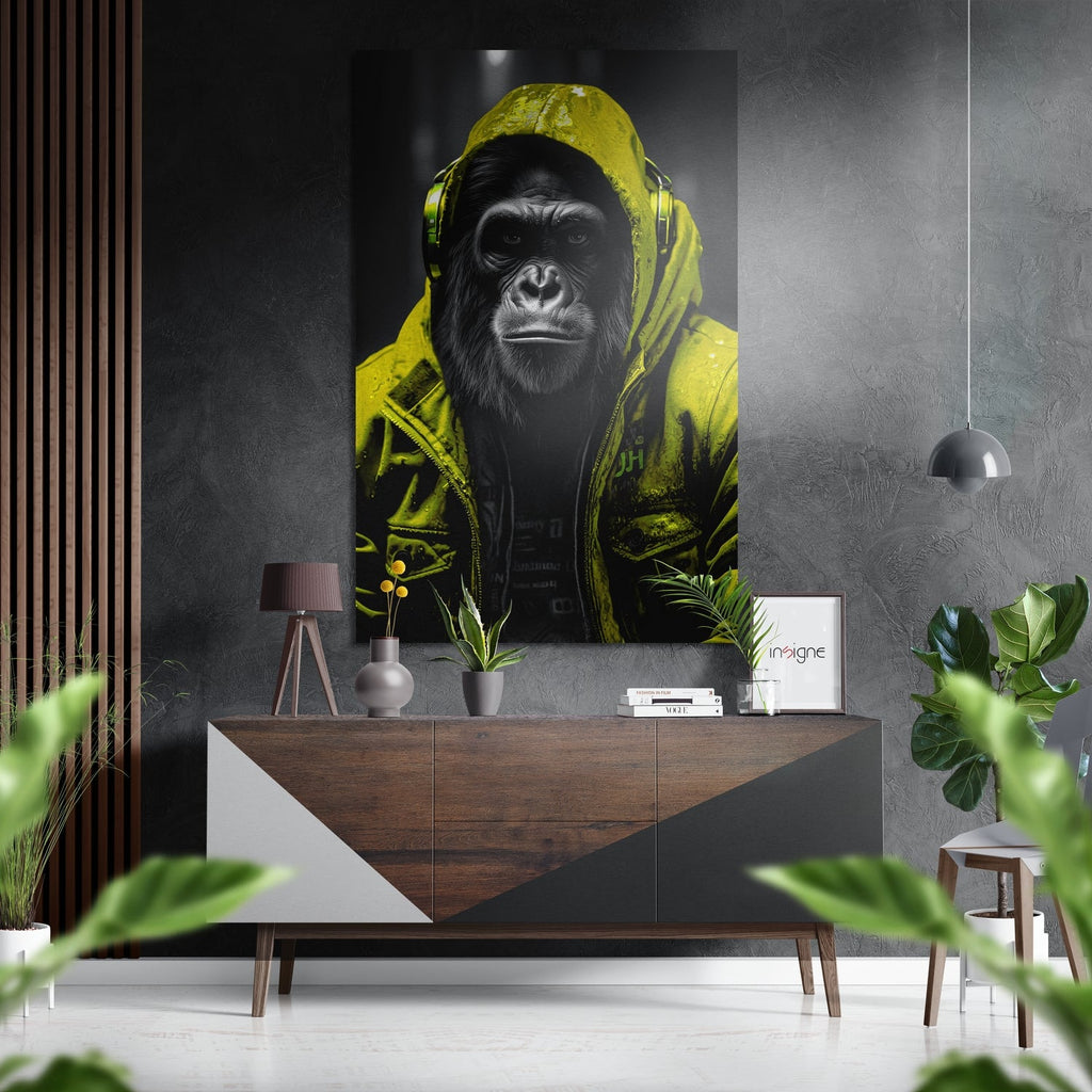 Age of Apes Brushed Aluminum Dibond Wall Art