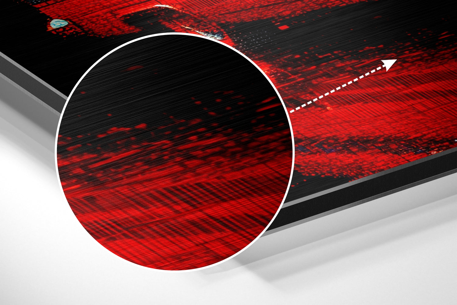 Classical Car Brushed Aluminum Dibond Wall Art
