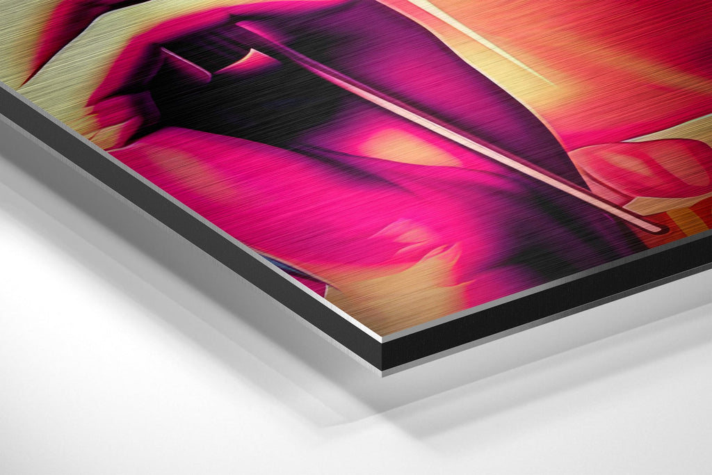 Lollipop Brushed Aluminum Dibond Wall Art