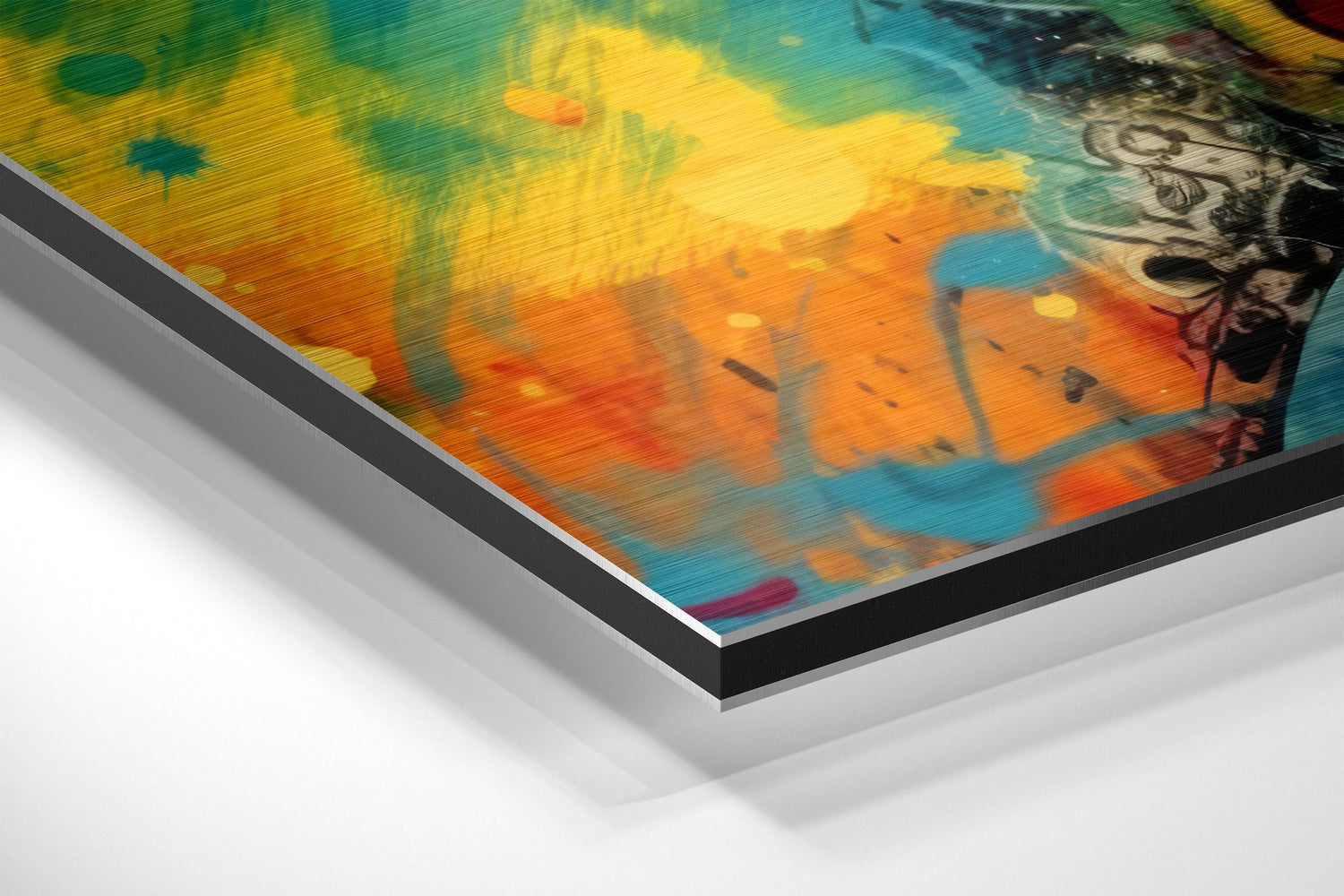 Face of Her Brushed Aluminum Dibond Wall Art
