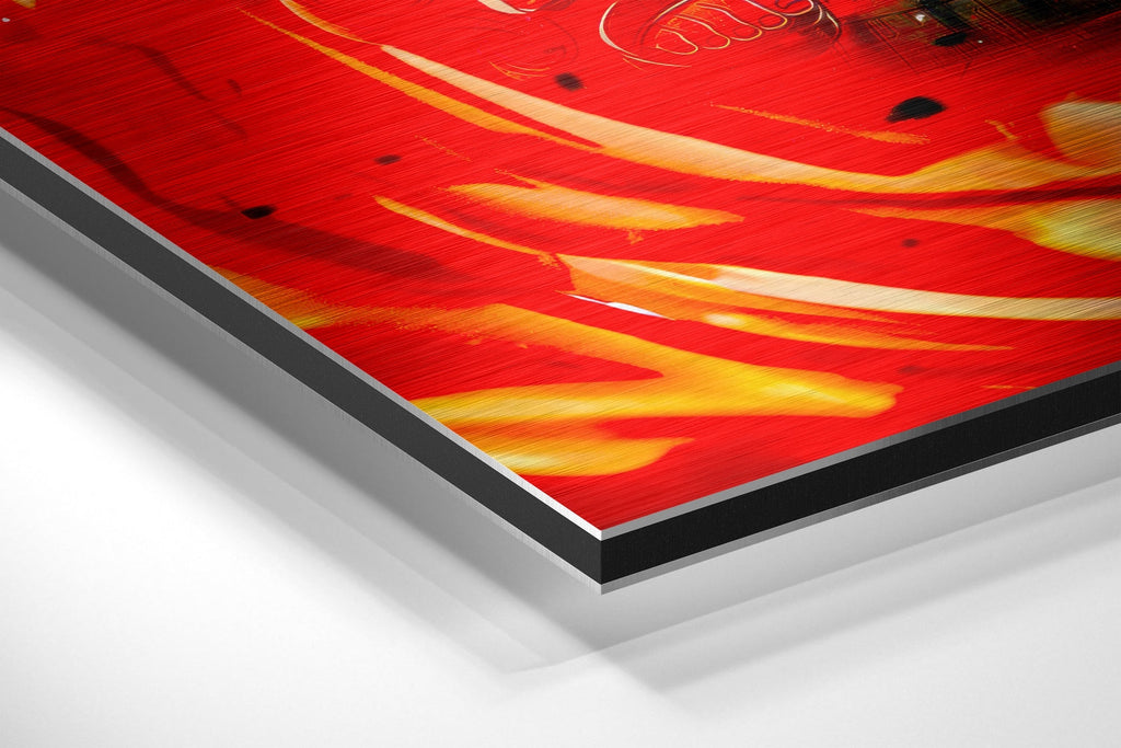 Naruto - Might Guy Brushed Aluminum Dibond Wall Art