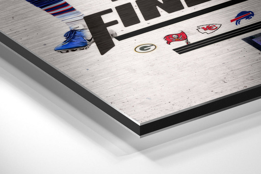 Finals NFL Brushed Aluminum Dibond Wall Art