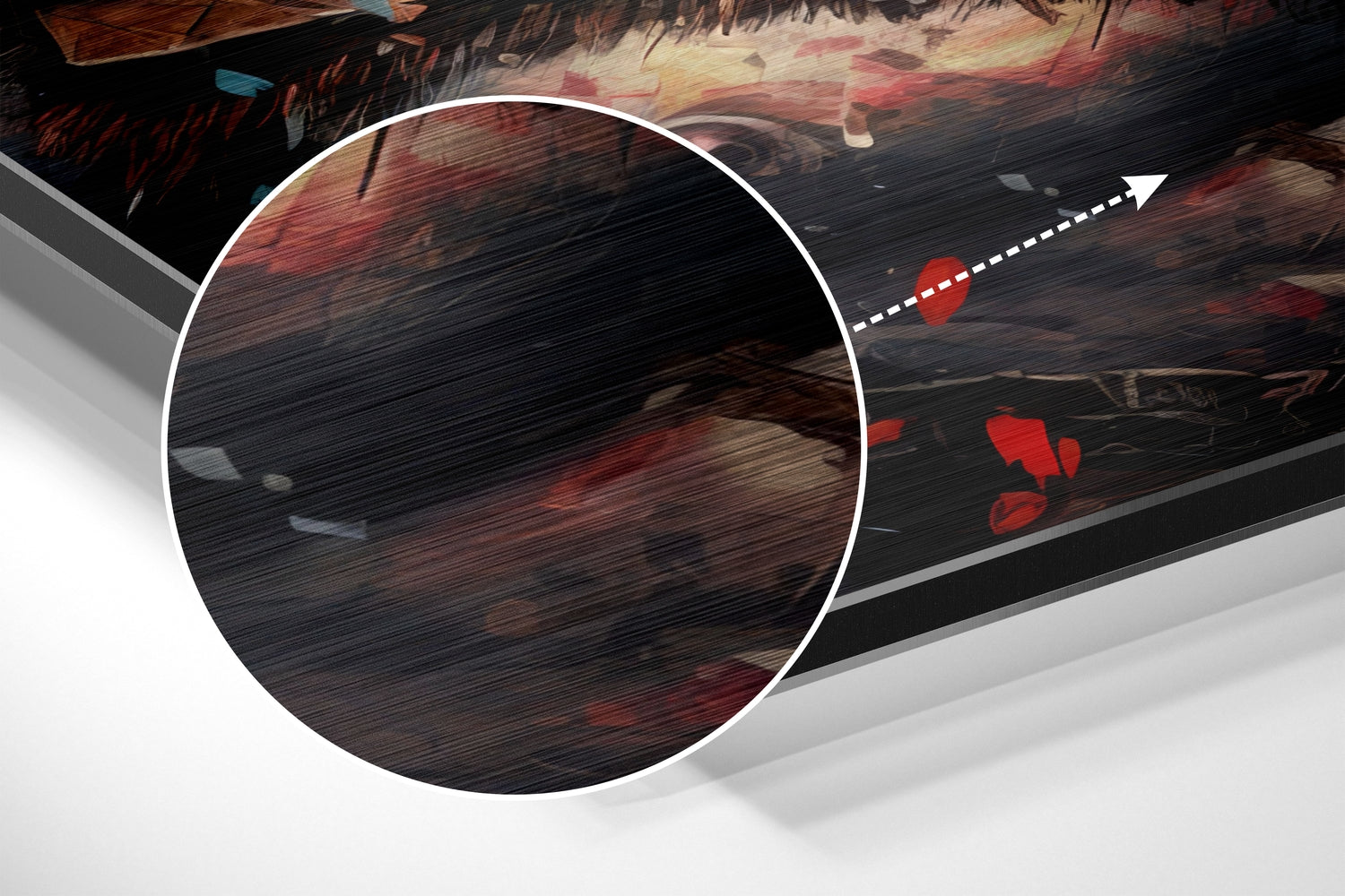 Kratos - God of War Brushed Aluminum Dibond Wall Art
