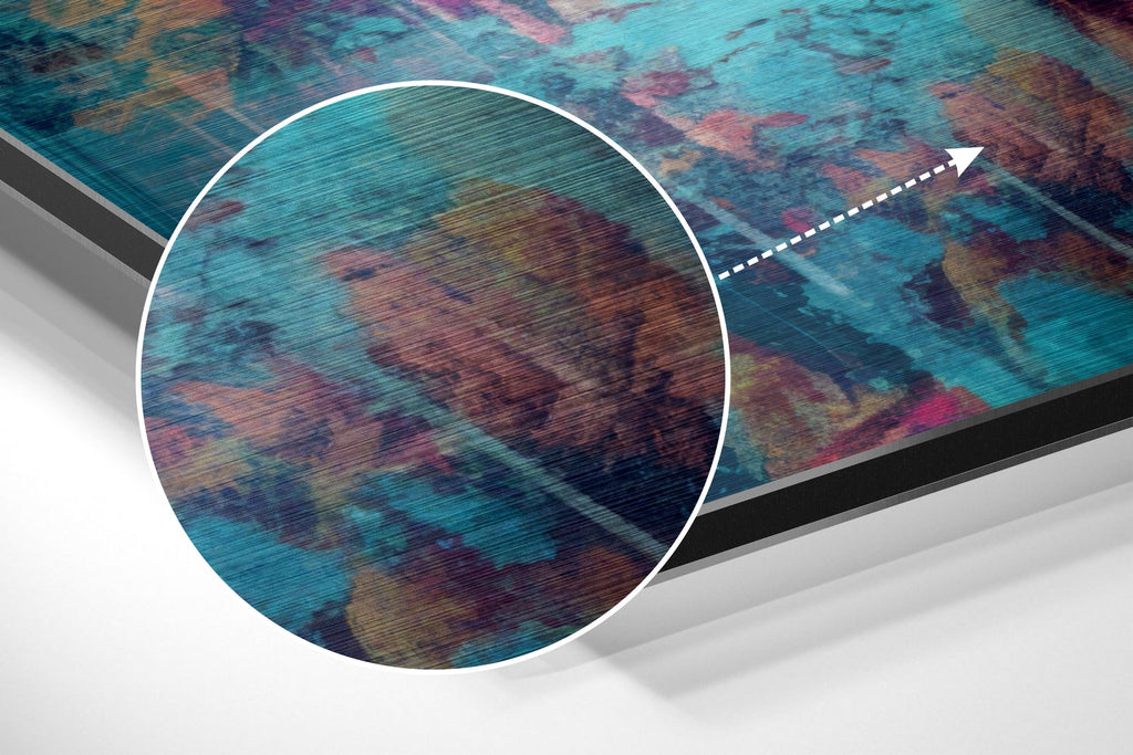 Cool Lion Brushed Aluminum Dibond Wall Art