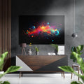 Colors of Space Brushed Aluminum Dibond Wall Art