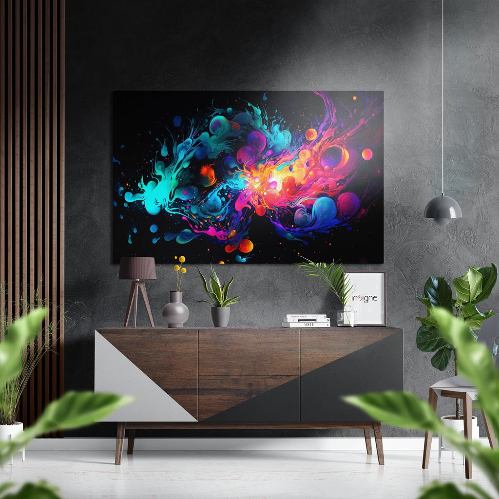 Colors of Space Brushed Aluminum Dibond Wall Art