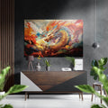 Dragon Brushed Aluminum Dibond Wall Art