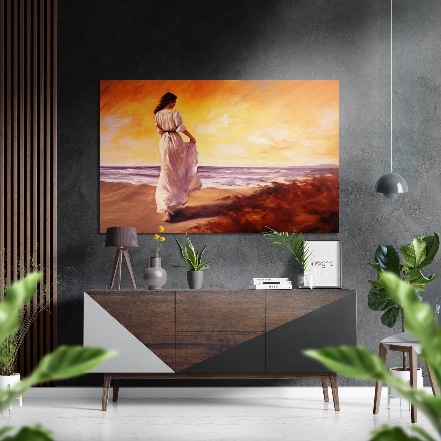 Starfighter Brushed Aluminum Dibond Wall Art