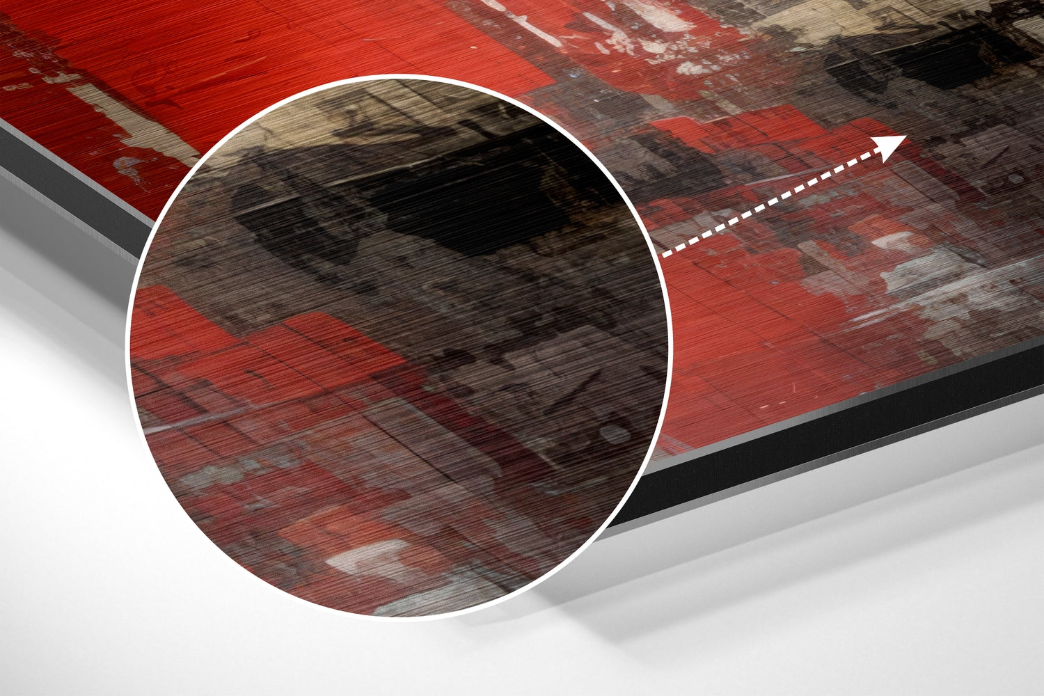 Silhouettes Brushed Aluminum Dibond Wall Art