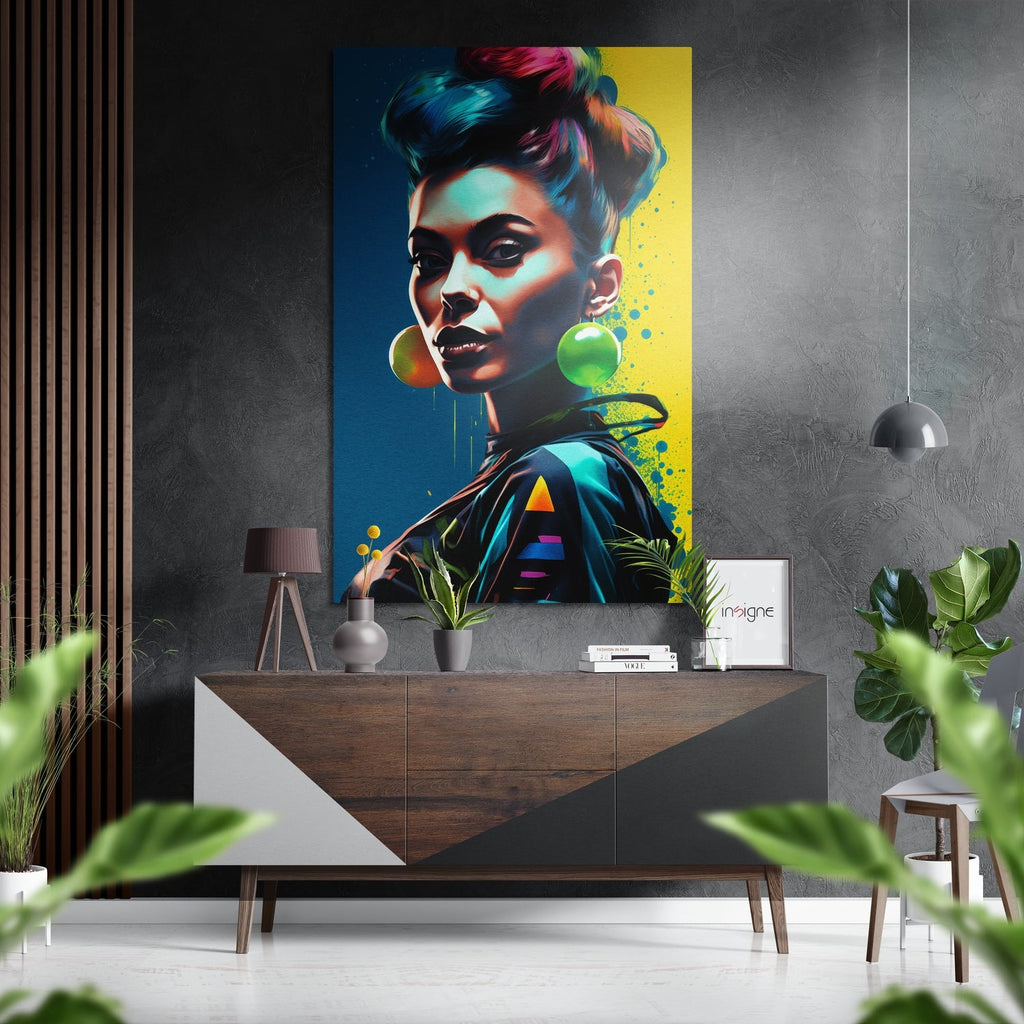 SheSpace Brushed Aluminum Dibond Wall Art