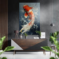 Fish Brushed Aluminum Dibond Wall Art