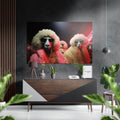 Sheeps' Life Brushed Aluminum Dibond Wall Art