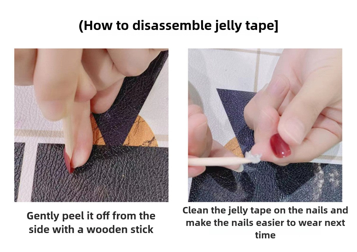 1020-Handmade press on nails fake nails removable