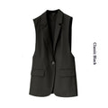 Korean-style Versatile Womens Blazer Vest