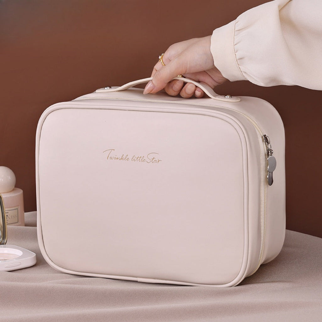 Multifunctional cosmetic bag, large capacity waterproof cosmetic bag, storage bag, makeup bag organizer,Makeup bag with compartments,