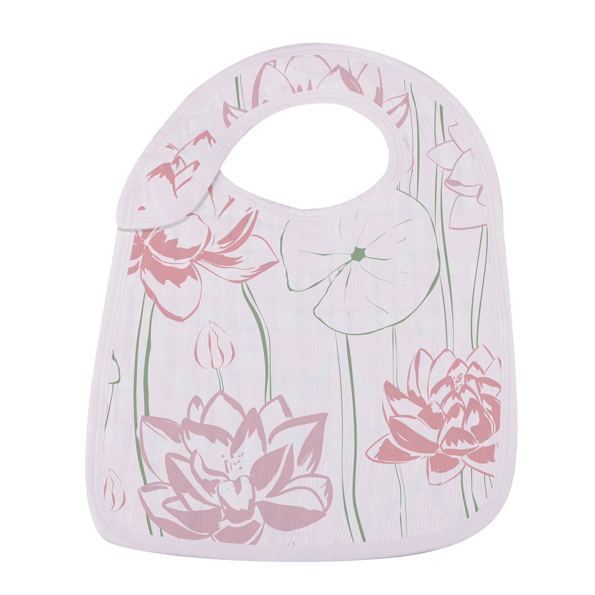 Bamboo Muslin Snap Bibs Under The Sea 3 Pack Soft Absorbent