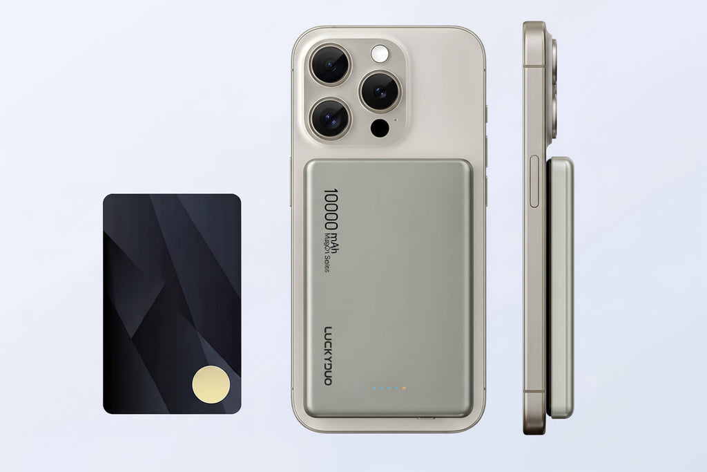 NNETM Ultra-Slim 5000mAh Magnetic Power Bank – 20W PD Fast Charging Wireless Portable Charger