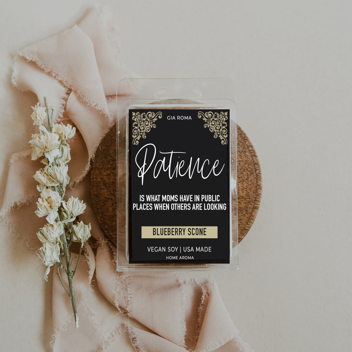 Blueberry Scone Scented Candle Gift Set For Mom Fresh Baked English Quickbread Sweet Tart Aroma