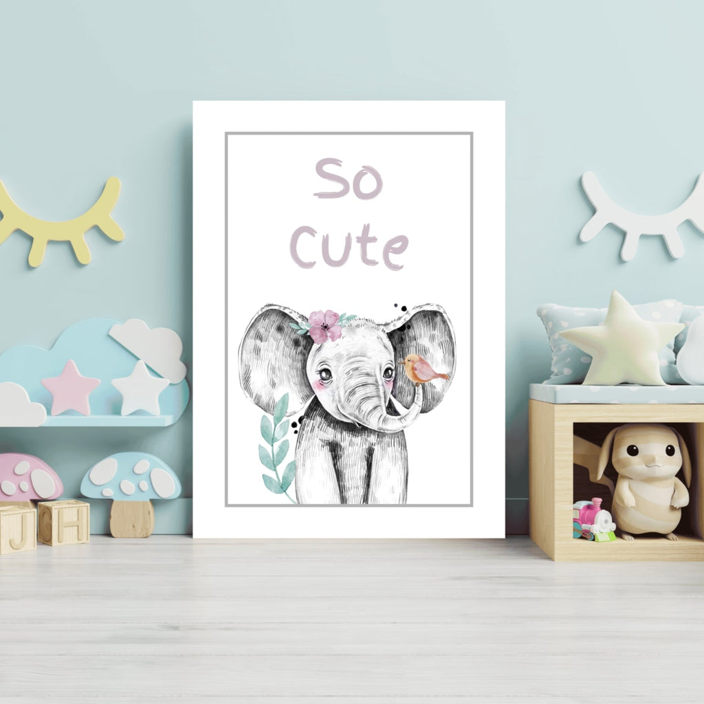 So Cute Aluminum Print
