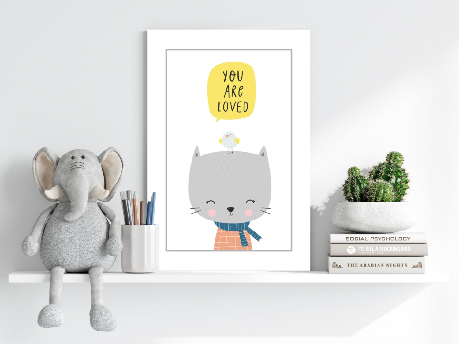 You Are Loved Aluminum Print