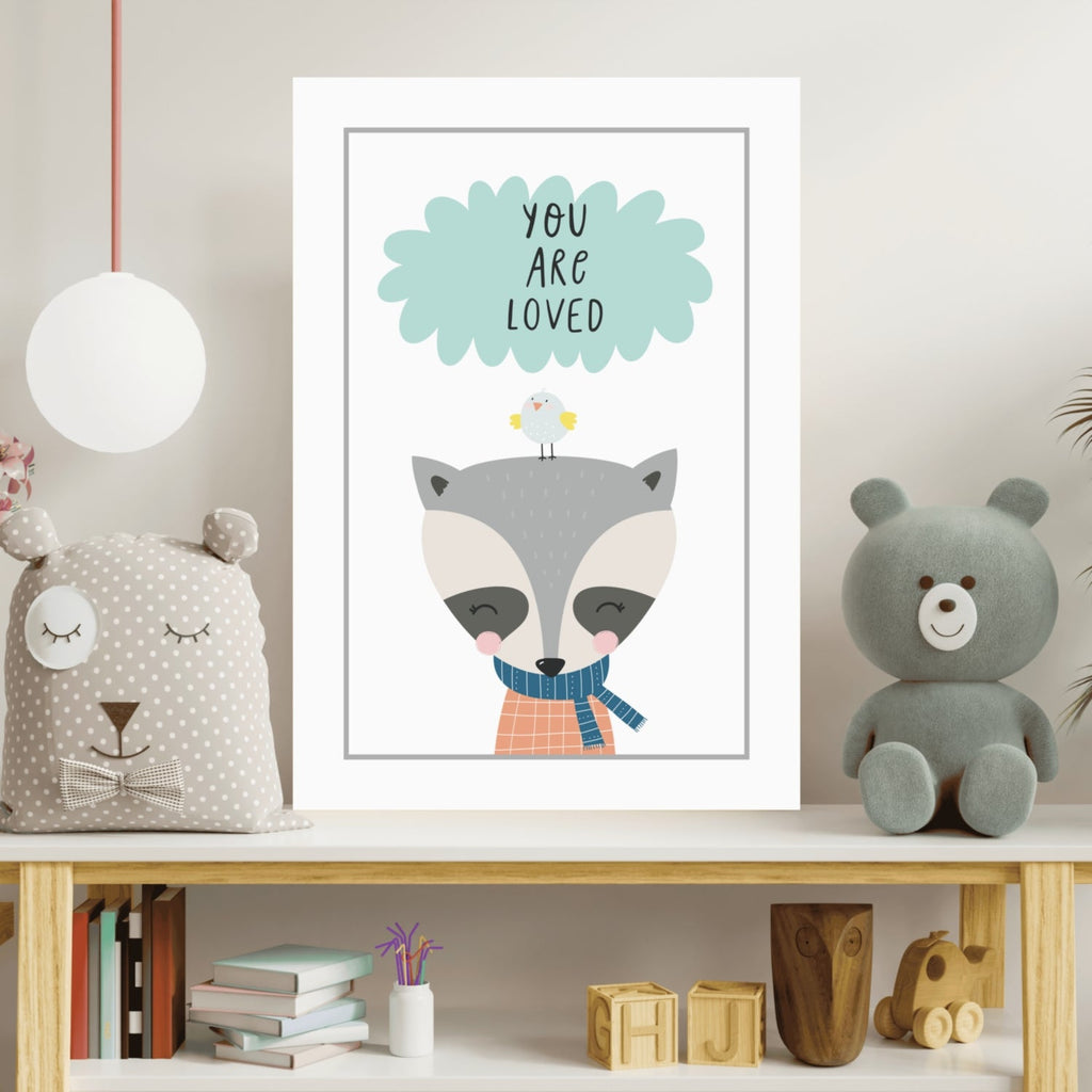 You Are Loved Aluminum Print