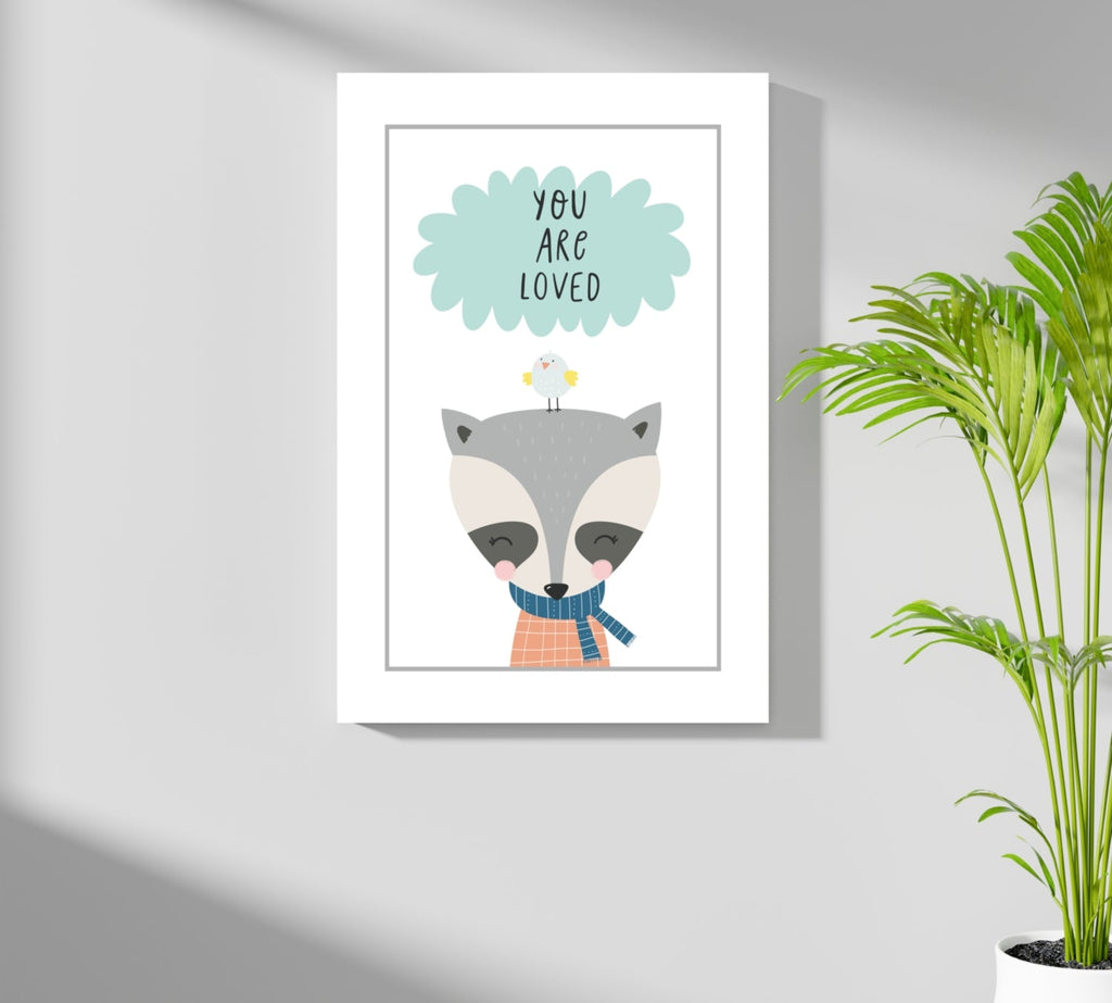 You Are Loved Aluminum Print
