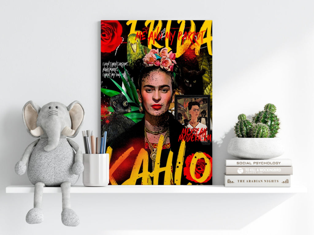 Frida Kahlo Aluminum Print