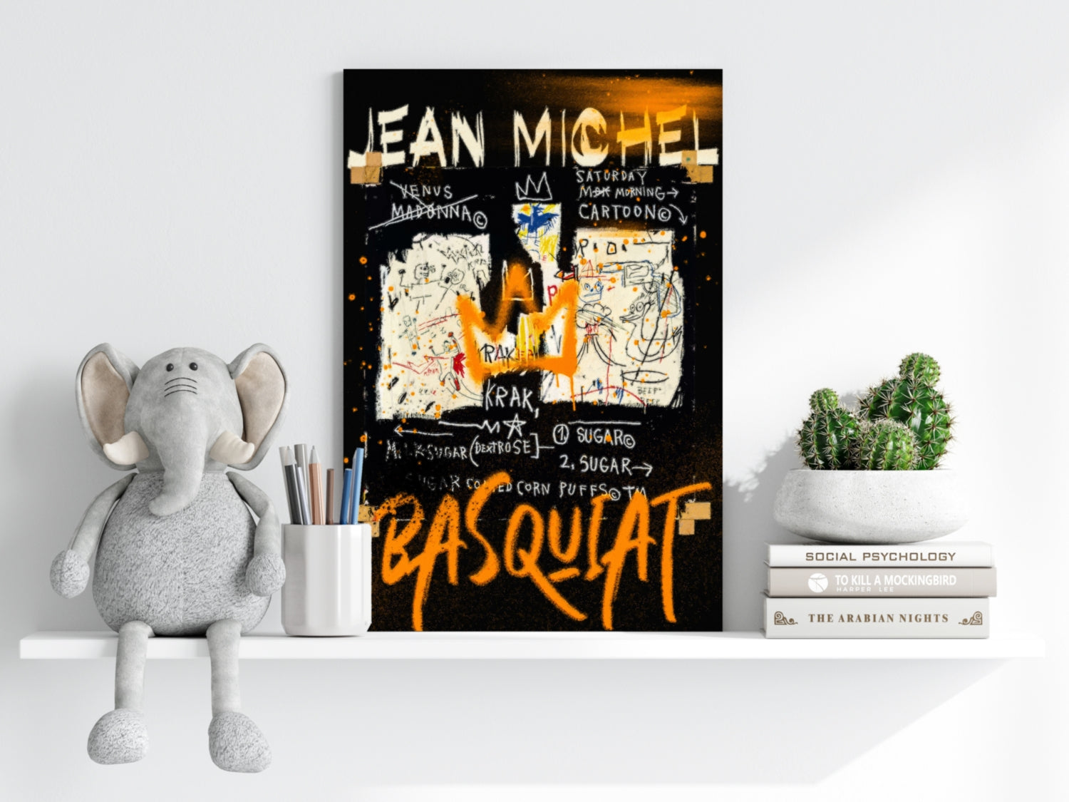 Basquiat Aluminum Print