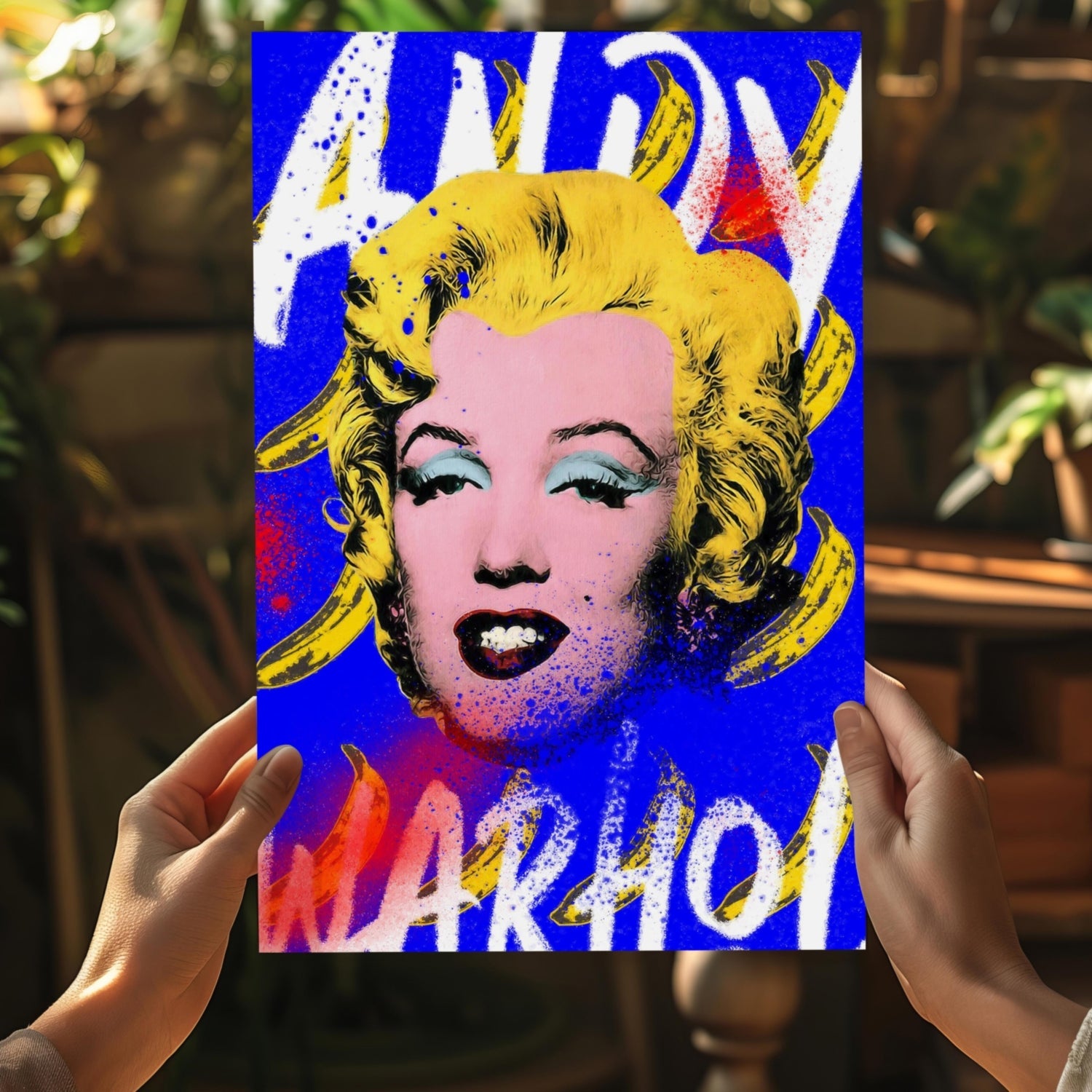 Andy Warhol Aluminum Print