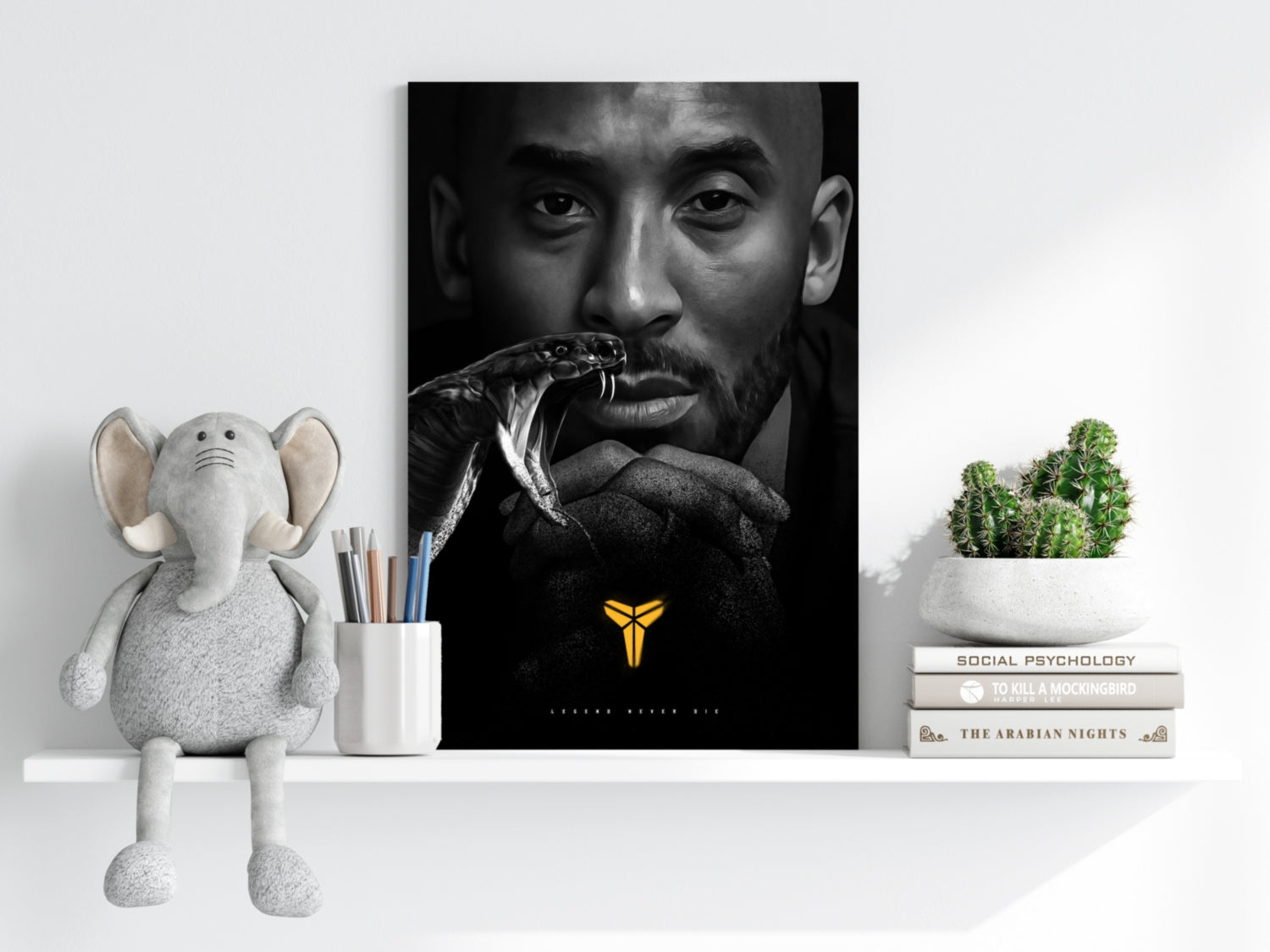 Kobe Bryant Aluminum Print