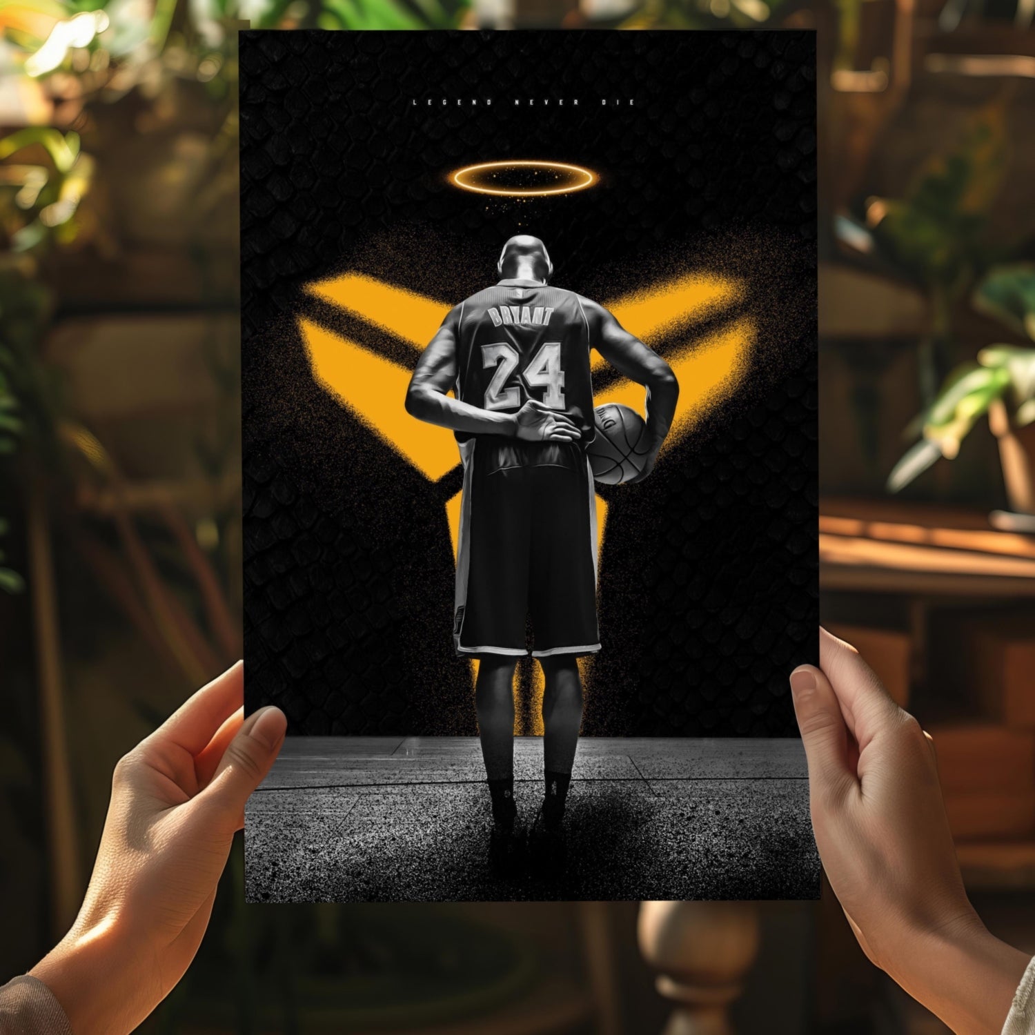 Kobe Bryant Aluminum Print