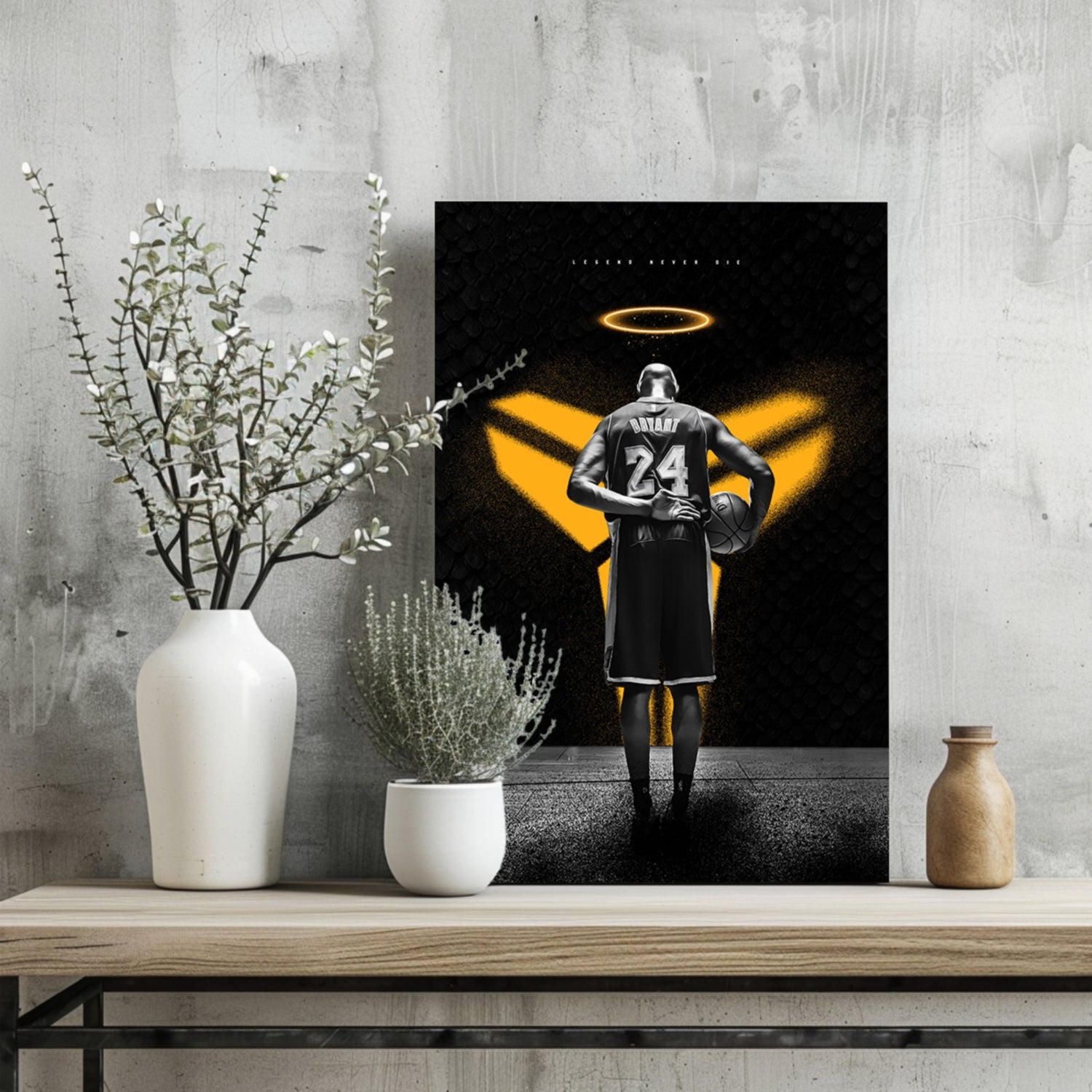 Kobe Bryant Aluminum Print
