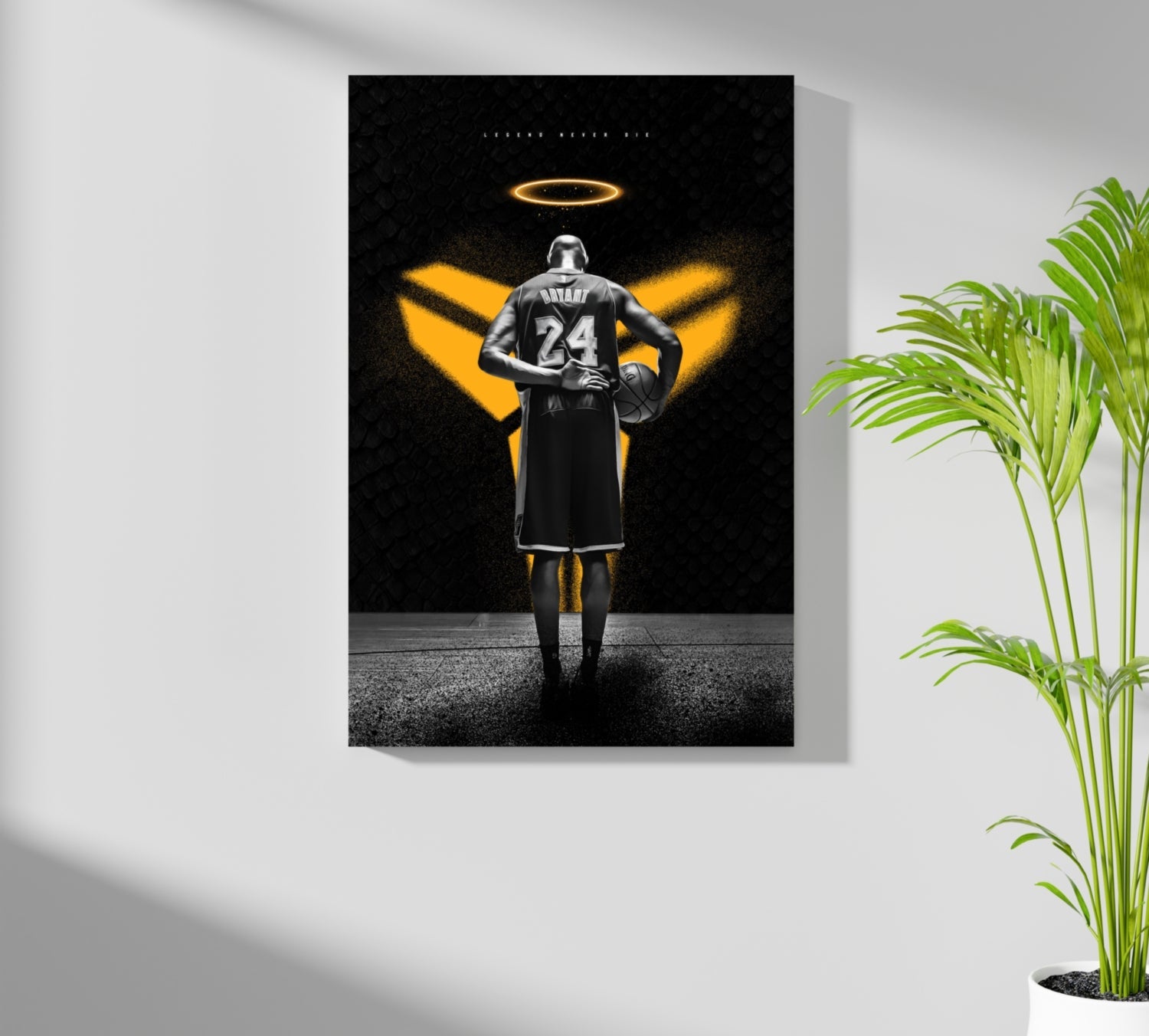 Kobe Bryant Aluminum Print