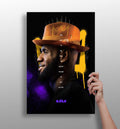 King James Aluminum Print