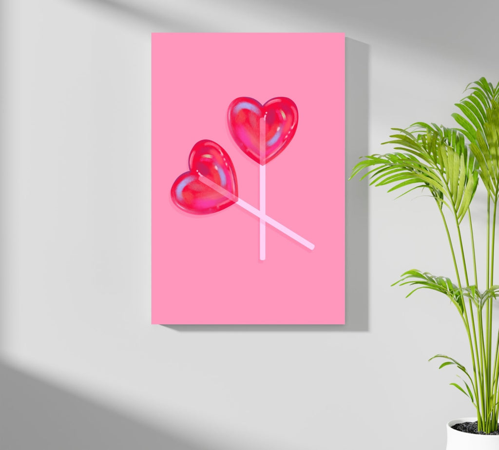 Lollipops Aluminum Print