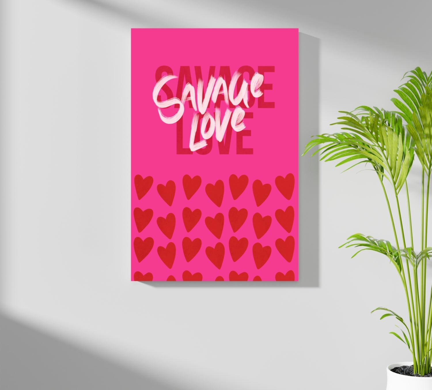 Savage Love Aluminum Print