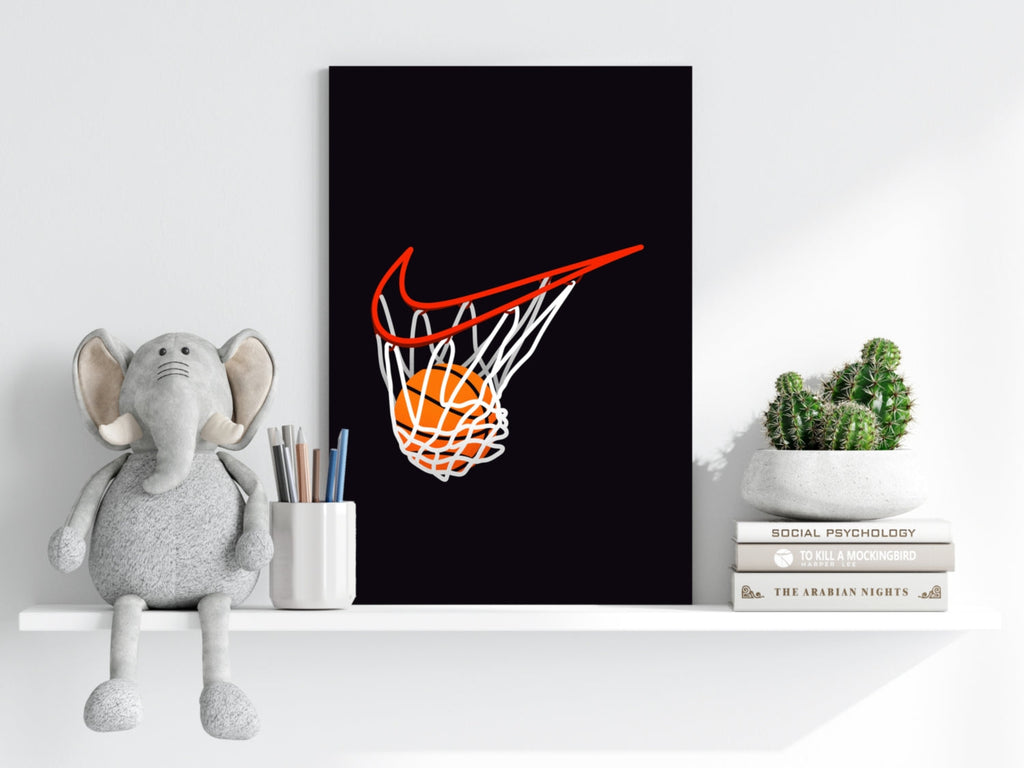 Basketball Aluminum Print