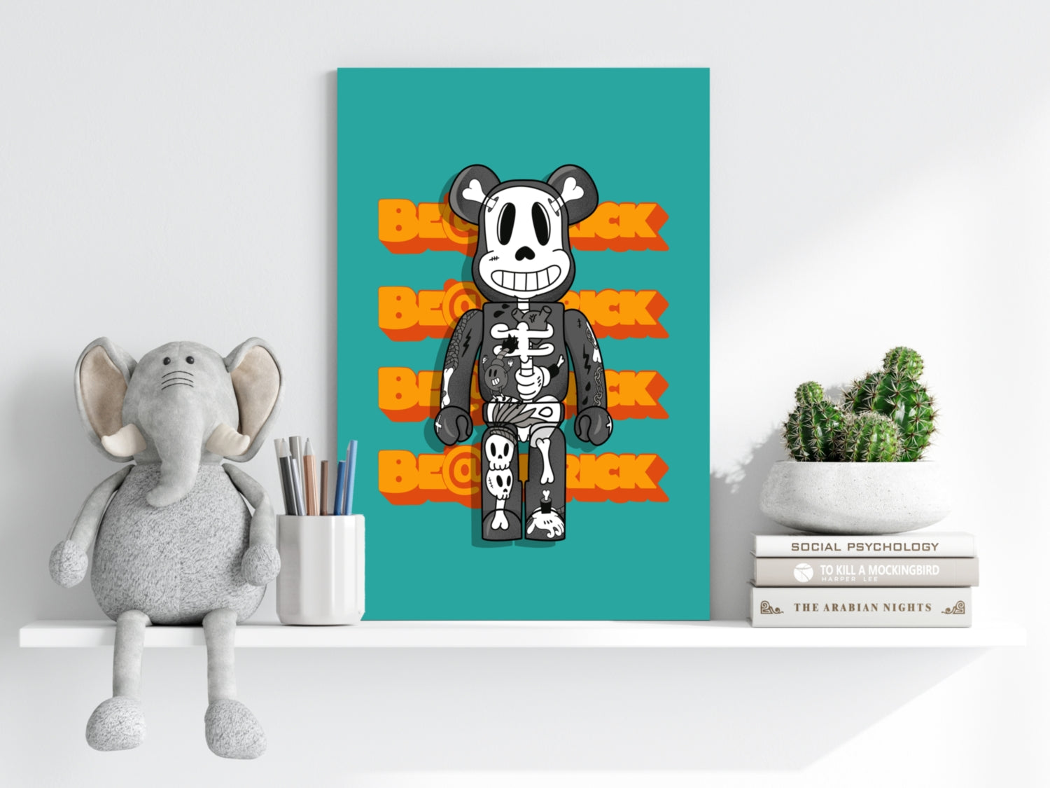 Anatomy Aluminum Print