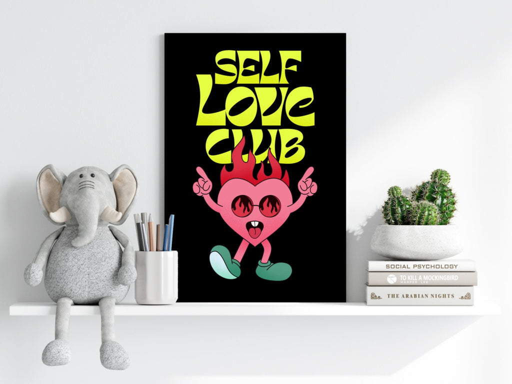 Self Love Aluminum Print