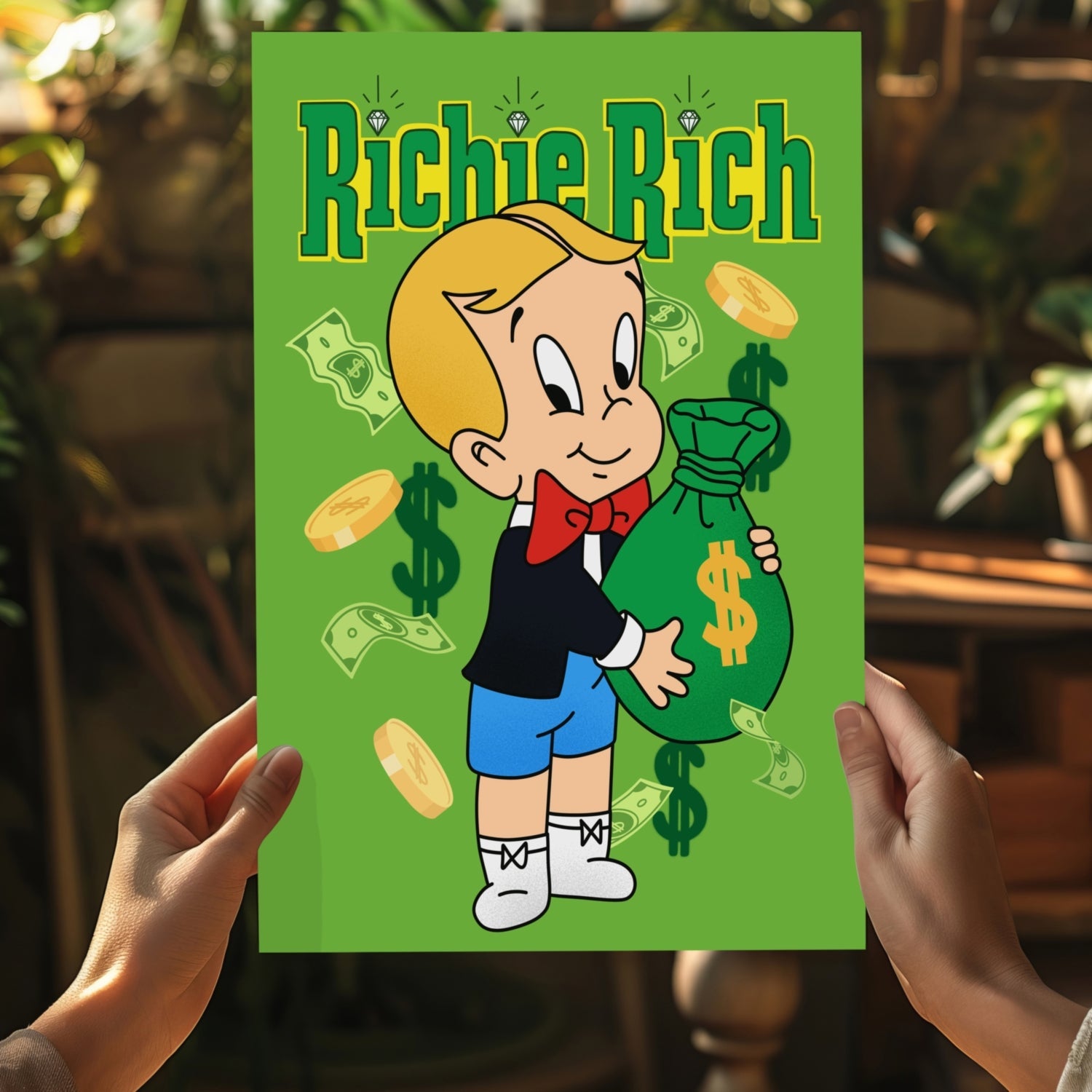 Richie Rich Aluminum Print