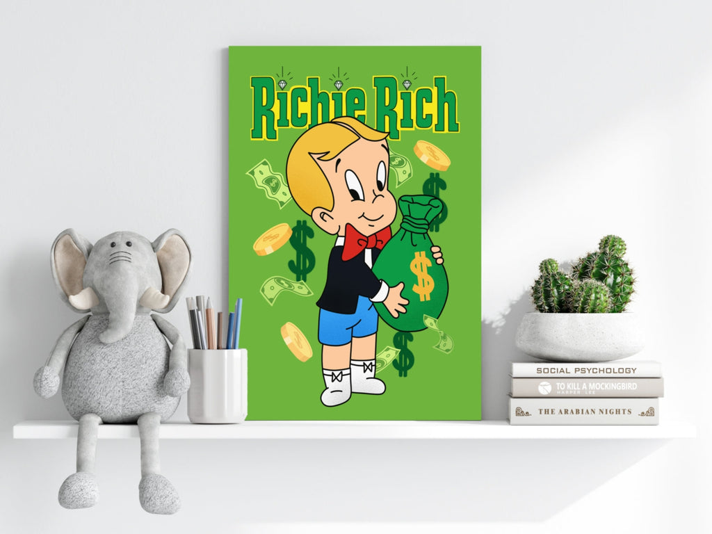 Richie Rich Aluminum Print