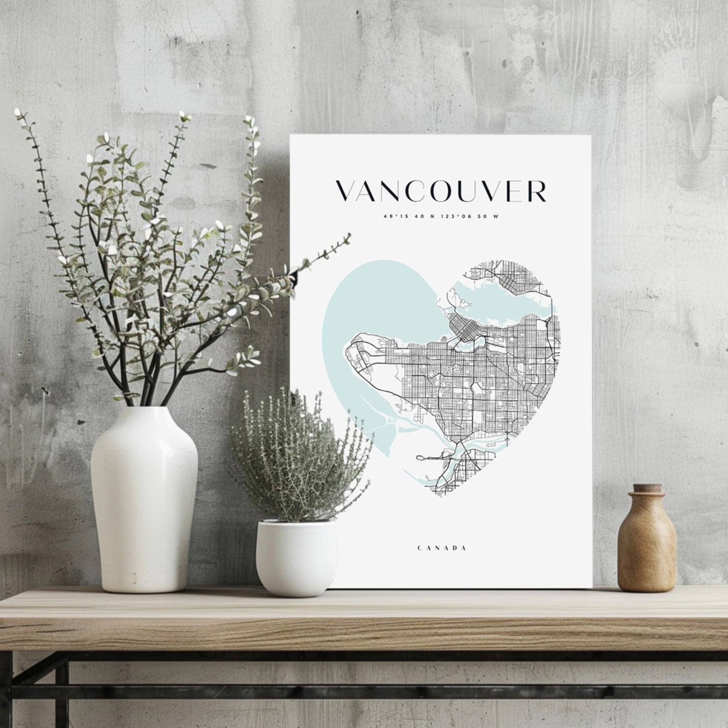 Vancouver V1 Aluminum Print